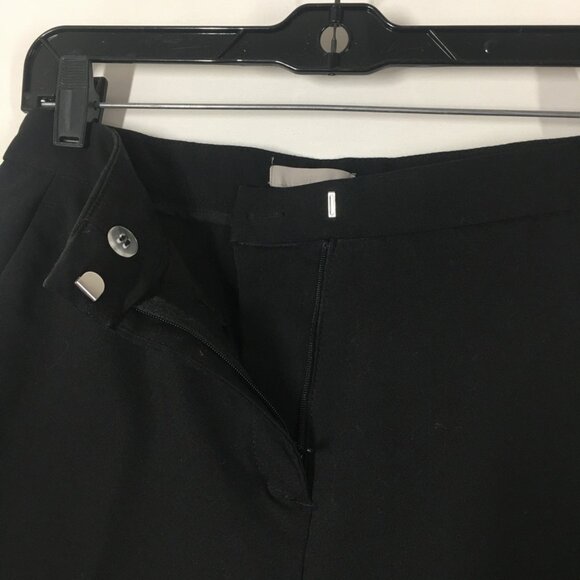 H&M Pants Womens 6 Dress Pants Trouser Slit Sides Pockets Ankle Length Black - Picture 3 of 13